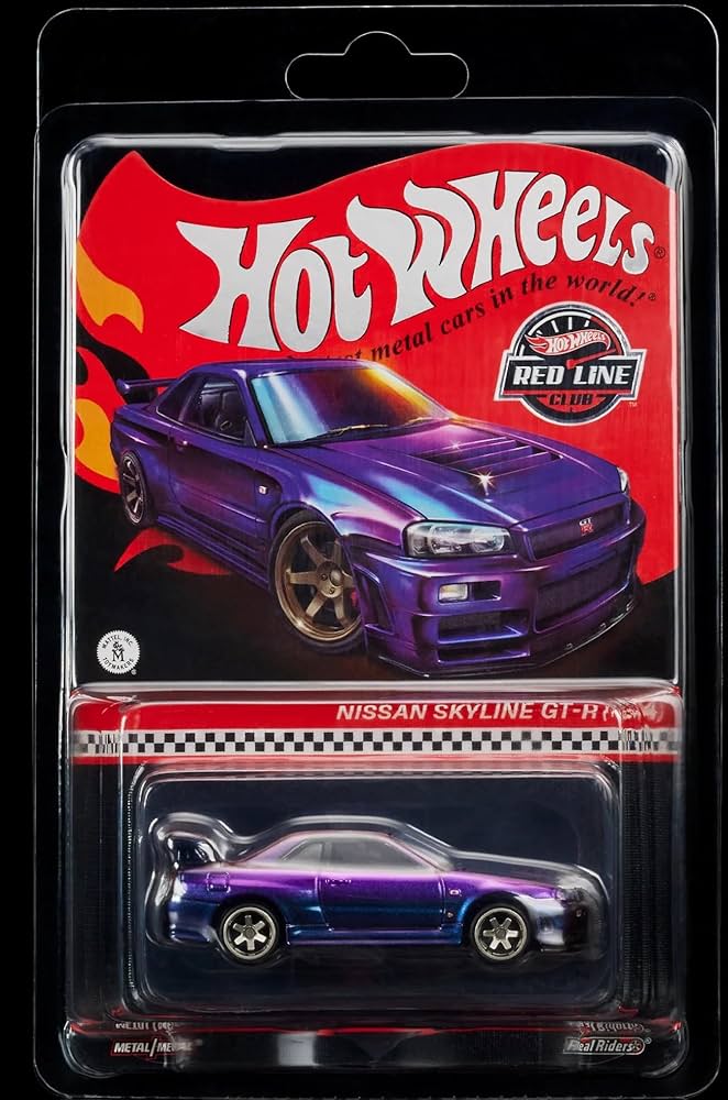 Hotwheels RLC Nissan Skyline r34